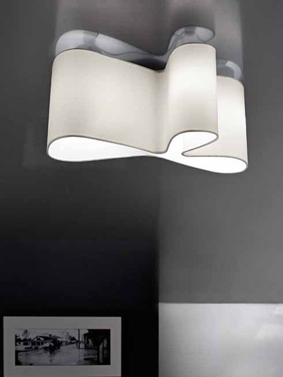 Lampade Italiane MUGELLO LS 1051/60P białą Lampa Sufitowa