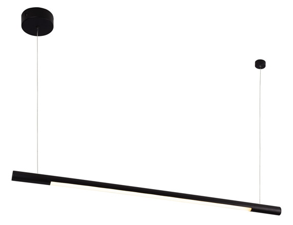 MaxLight Organic Black P0354 Lampa wisząca podłużna