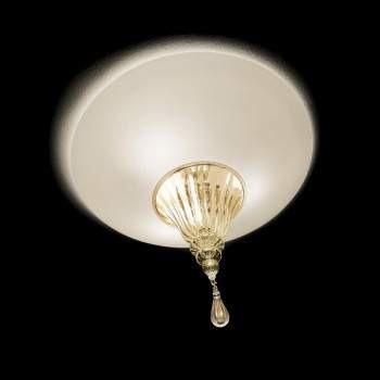 Vintage POISON 45 Lampa Sufitowa bianco/oro